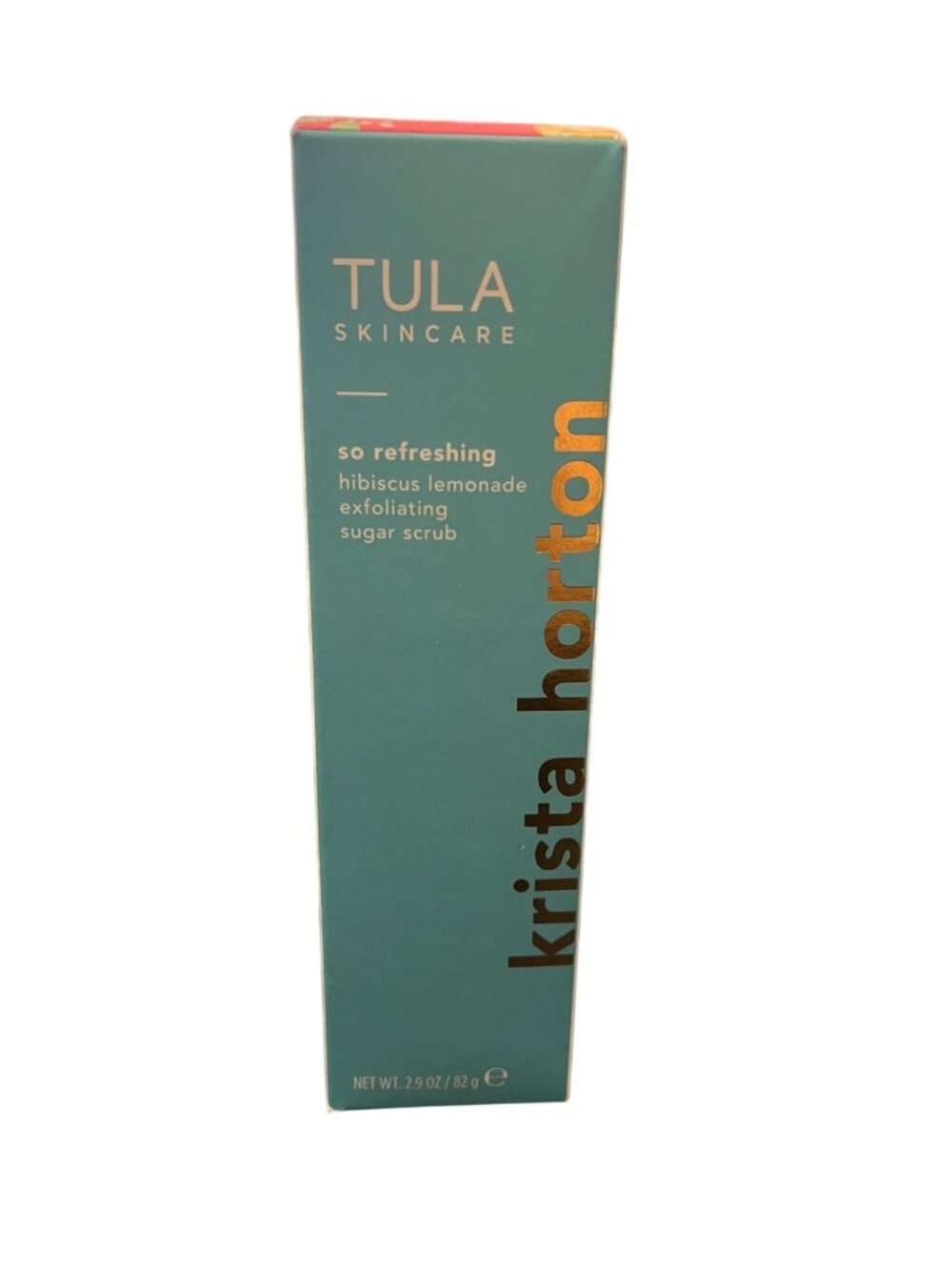 Tula So Refreshing Hibiscus Lemonade Exfoliating Sugar Scrub 2.9 Oz. NEW
